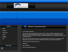 Tablet Screenshot of longislanddental.net
